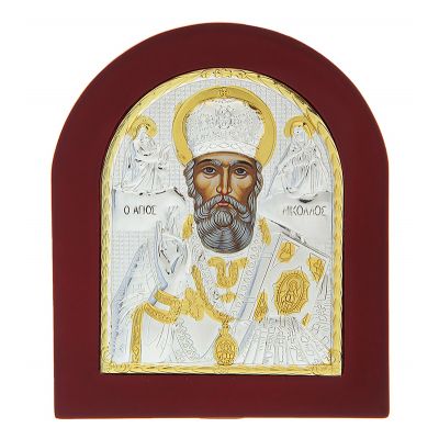 Икона "Николай Чудотворец" на дереве