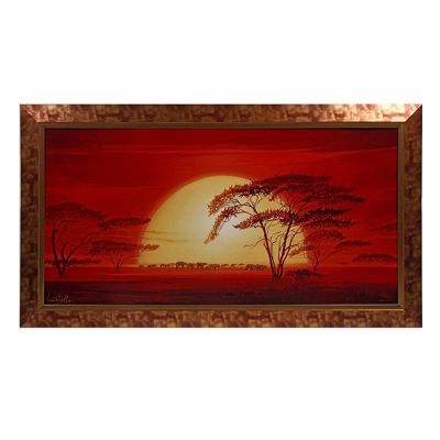 Картина Закат 929 50х100 см