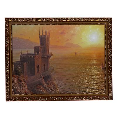Картина Замок у моря 45 30х40 см