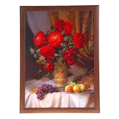 Картина "Георгины"