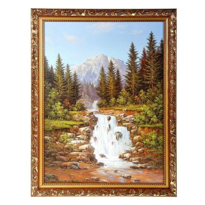 Картина Водопад в лесу 122 30х40 см