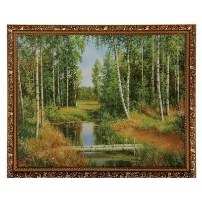 Картина Мостик через пруд 325 40х50 см
