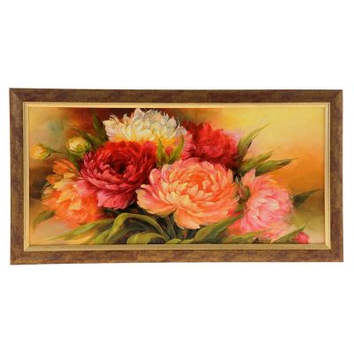 Картина Пионы 579 33х70 см