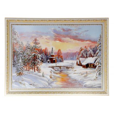 Картина Русская зима 660 50х70 см