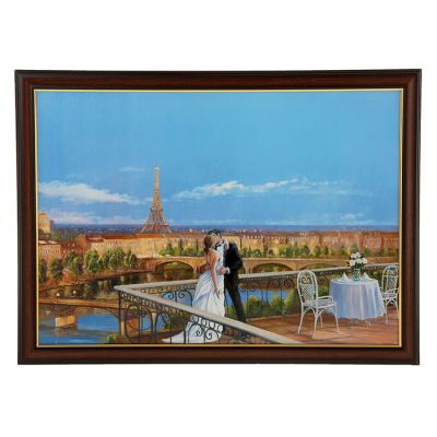 Картина Свидание в Париже 614 50х70 см