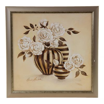 Картина Вазы с розами 445 50х50 см