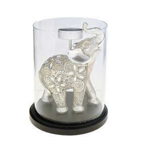 Подсвечник "Слон индийский с серебряными ушками"