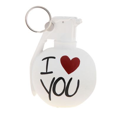 Держатель для карточек/фото "Лимонка I love you" белая