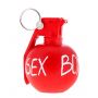 Держатель для карточек/фото "Лимонка Sex-bomb" красная
