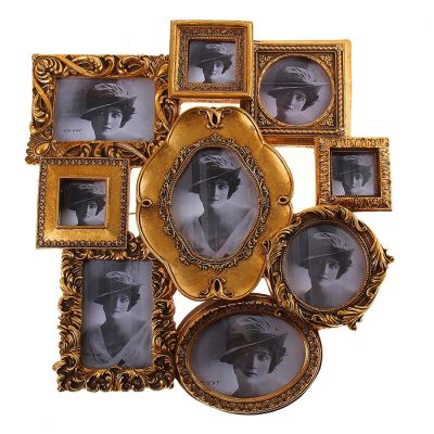 Фоторамка "Династия" на 9 фото 10х15 см 8х8 см 7х7 см 11х11 см 13х13 см