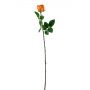 Искусственные цветы Роза итальянская оранжевая