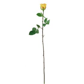 Искусственные цветы Роза ярко-жёлтая