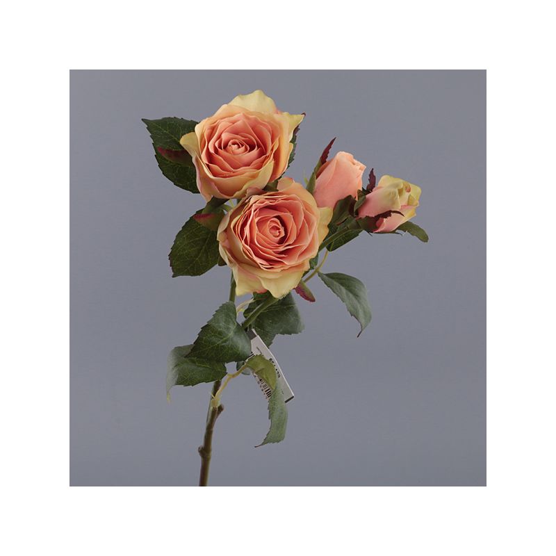 Цветок искусственный "роза" длина39 см.