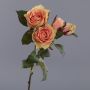 Цветок искусственный "роза" длина39 см.