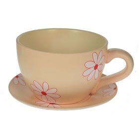 Цветник садовый чашка ромашки 33*26*17см