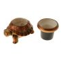 Кашпо №2 черепаха набор 2шт керамика