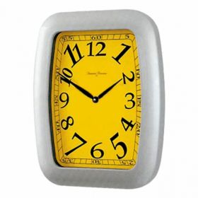 Часы настенные 40*34 yellow