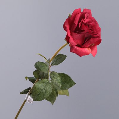 Цветок искусственный "роза" длина65 см.