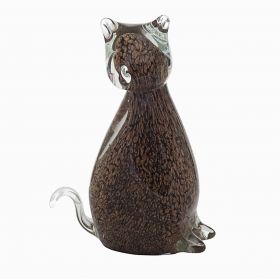 Статуэтка "Кошка" коричневая 