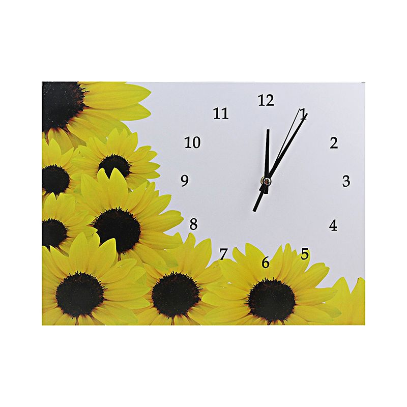 Часы настенные "Солнечный цветок"