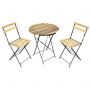 Набор складной мебели: 2 стула, 1 стол, 46х56х85 см/60х71 см