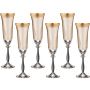 Набор бокалов для шампанского  6 штук "Blanco"