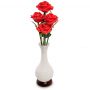 Купить Розы в вазе с LED-подсветкой
