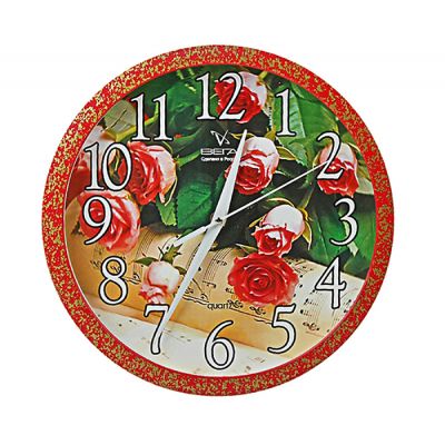 Часы настенные "Цветы" Розы