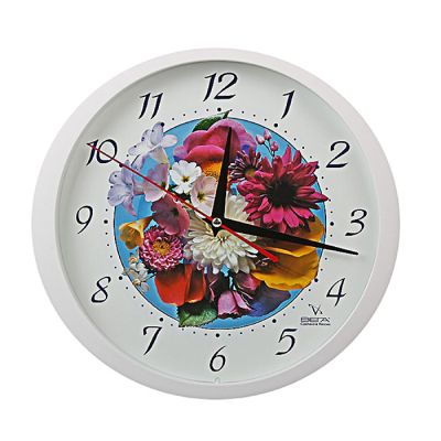 Часы настенные "Цветы" Букет