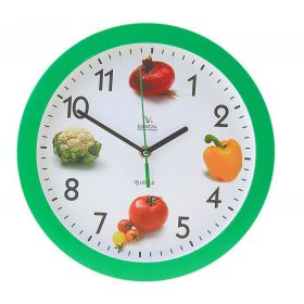 Часы настенные кухонные "Овощи"