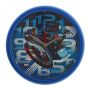 Часы настенные детские 123401 круглые синие Мстители Marvel