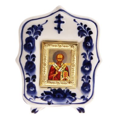 Киот № 4  гжель